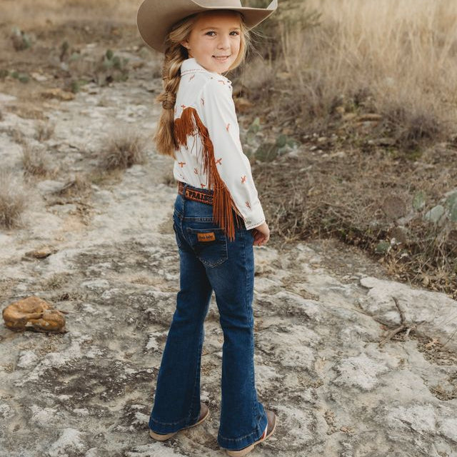 Girl's Trouser Jeans Size 6-7 (Sold in pack 2)