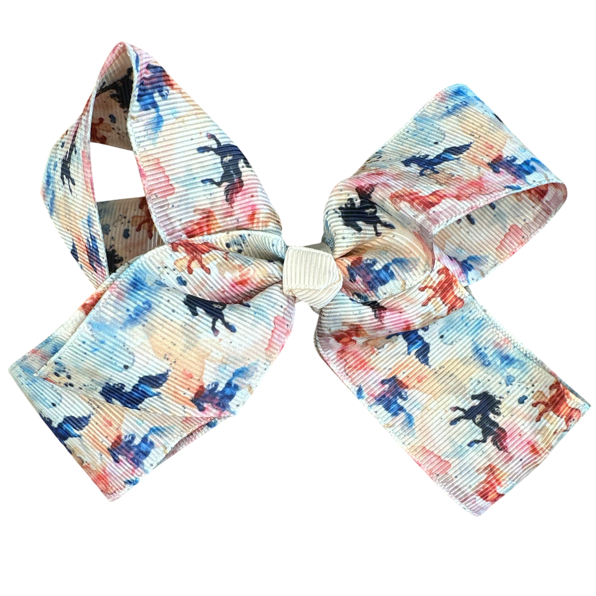 Watercolor Horse Bow (Sold pack of 6)