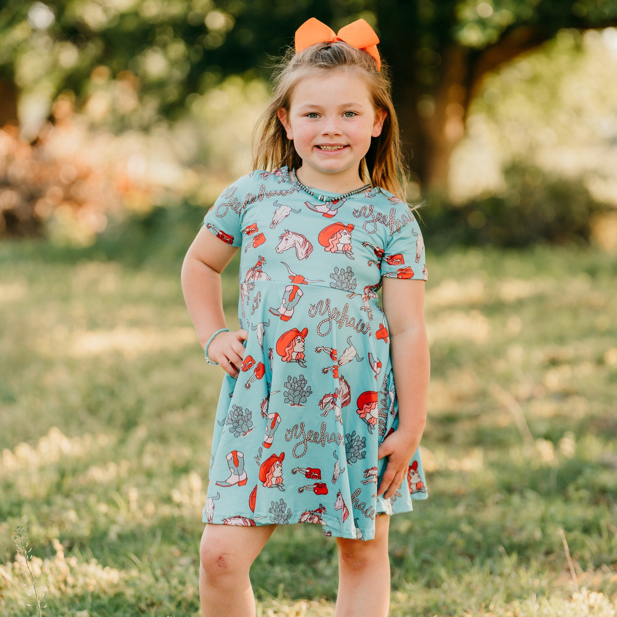 Yeehaw Dress Size 6-7 (Sold pack of 2)