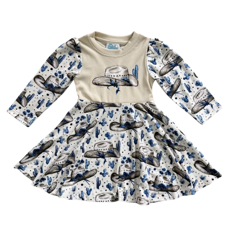 Rancher Cowgirl Graphic Dress, Size 0M-5T (Pack of 7)