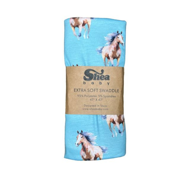 Running Horse Swaddle (Sold packs of 2)