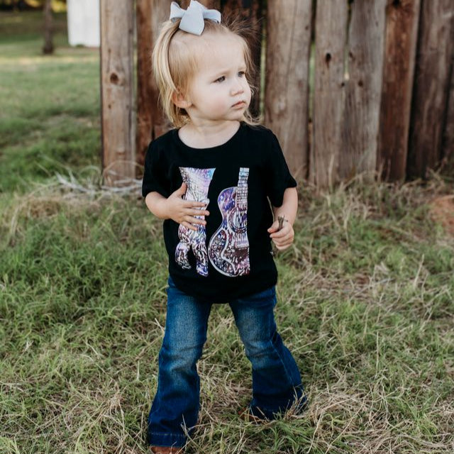 Guitar SS Tee, Size 0M-2T (Sold pack of 6)