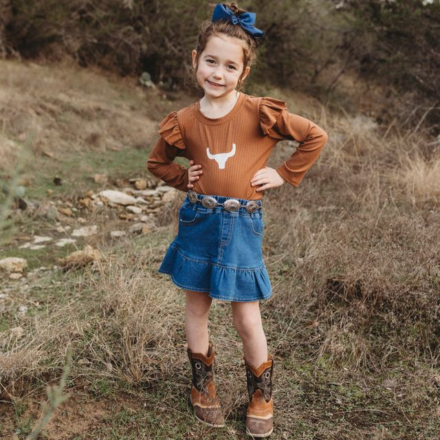 Desert Horizon LS Shirt, Size 3T-5T (Sold pack of 6)