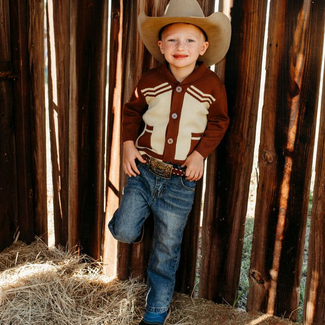 Bucking Horse Sweater, 0M-5T ( Sold pack of 6)
