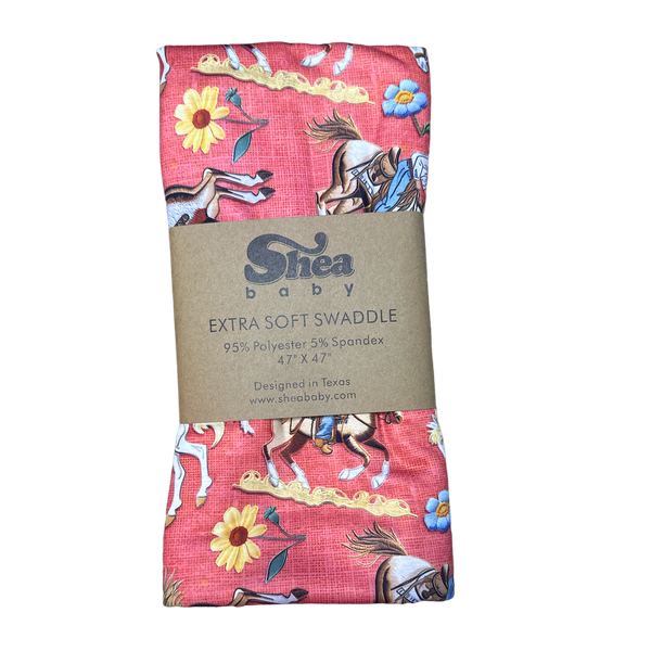 Cowgirl Thing Swaddle (Sold pack of 2)