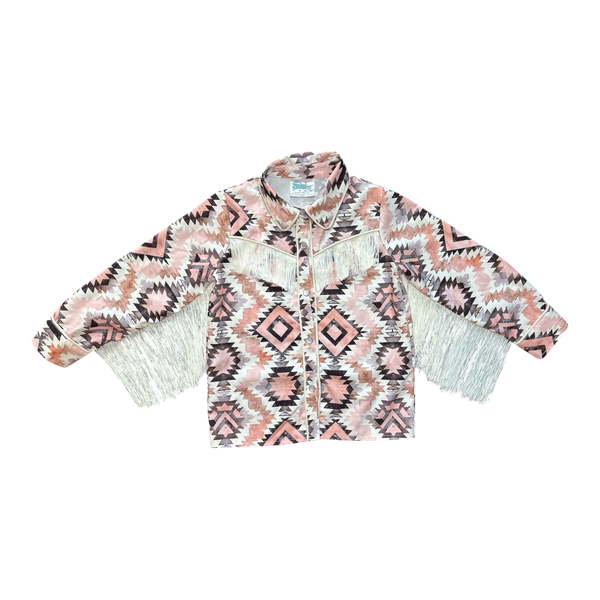 YOUTH Aztec LS Pearl Snap Shirt, 8-14 (Sold pack of 8)