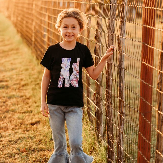 Guitar SS Tee, Size 3T-5T (Sold pack of 6)