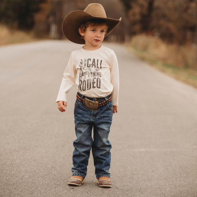 And They Call The Thing A Rodeo Graphic Tee, 2T-5T (Sold pack of 8)