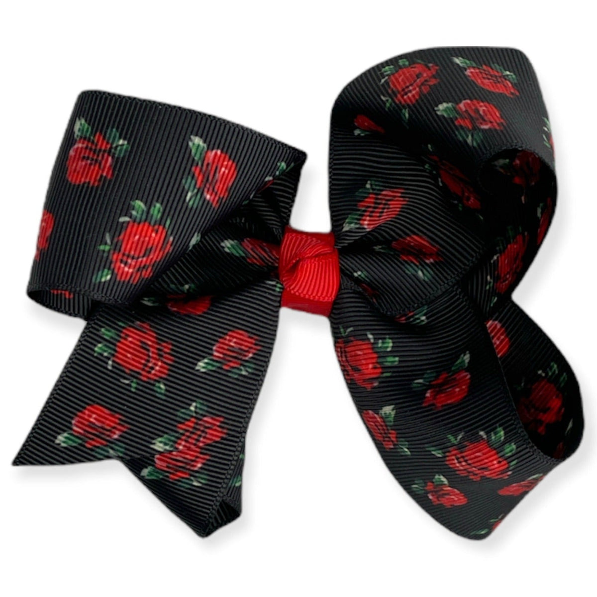 Black Rose Bow  (50% off WSP per item, Pack of 6)