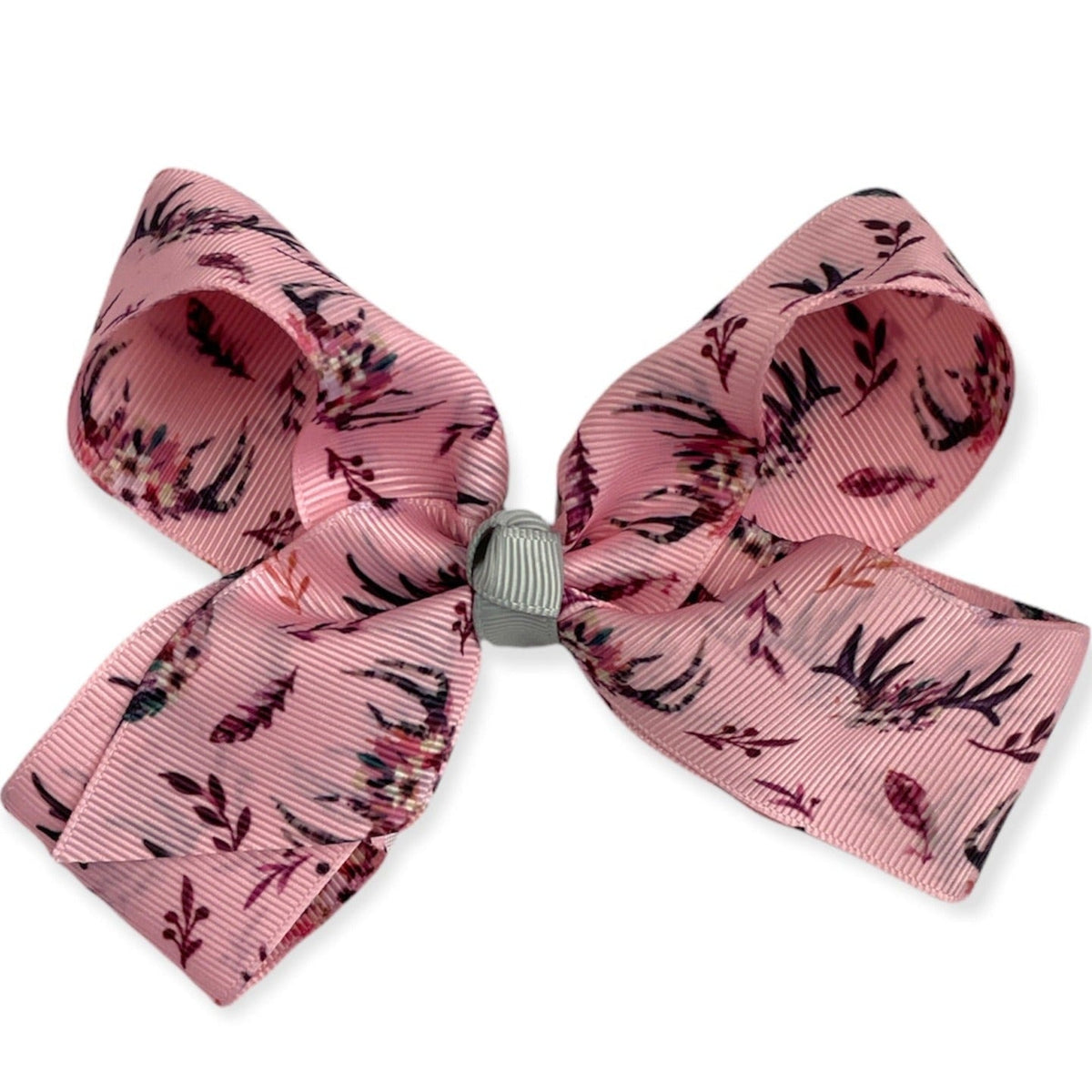 Antler Pink Bow  (50% off, Pack of 6)