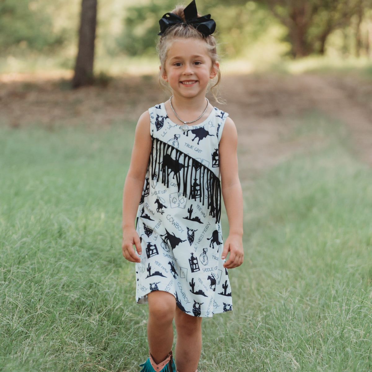 Gambler Suede Fringe Dress, 0-5T (WSP 50% off, Sold pack of 14)