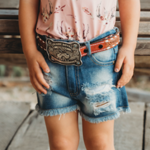 Denim Ripped Shorts, 6-12M-5T (Sold pack of 6)