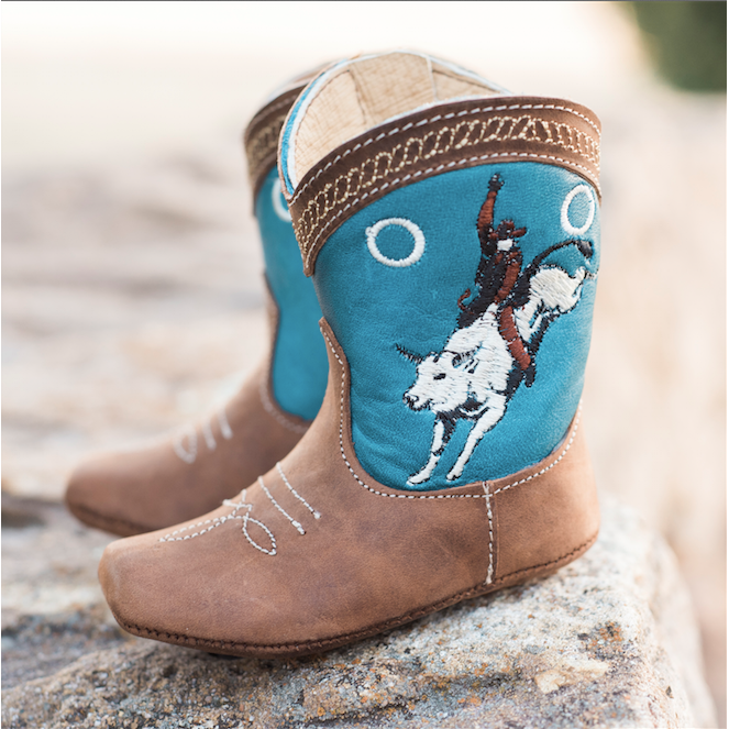 "Colt" Bucking Bull Boots (Sold in Pack 3)