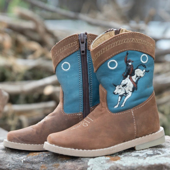 "Colt" Bucking Bull Toddler/Kid Boots (Sold in Pack)