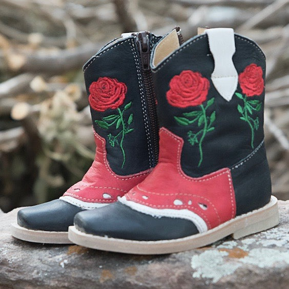 "Ruby" Rose Toddler/Kid Boots (Sold in Pack)