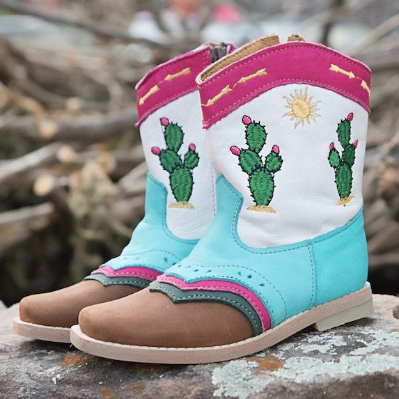 "Pecos" Cactus Toddler/Kids Boots (Sold in Pack)