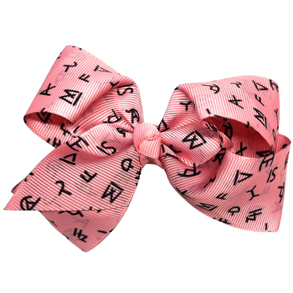 Pink Brand Bow (Sold pack of 6)