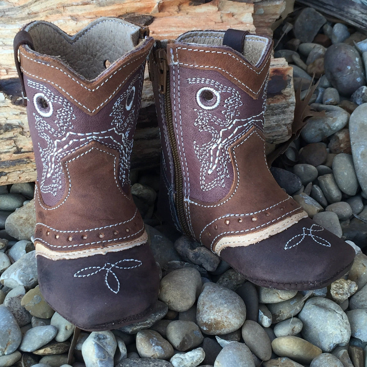 "River" Classic Cowboy Boots (Sold pack of 3)